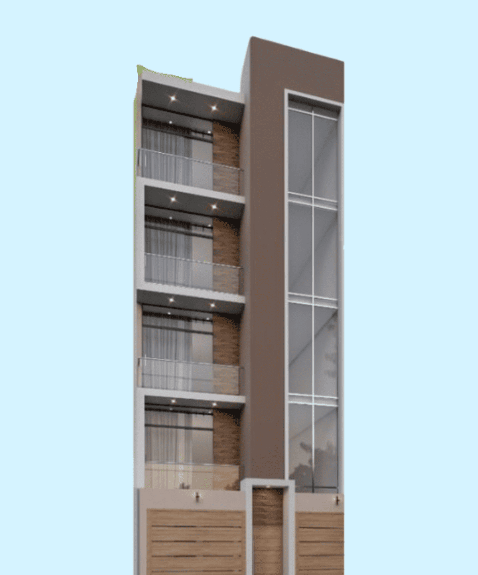 Vista frontal del proyecto Movento